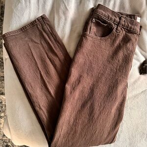 Abercrombie & Fitch Ultra High Rise “Curve Love” 90’s Straight Jen